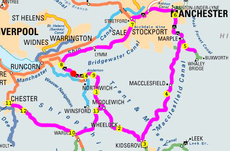 route plan for holiday