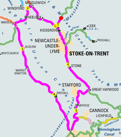 route plan for holiday