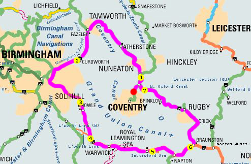 route plan for holiday