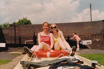 Fhi & Charlene working hard