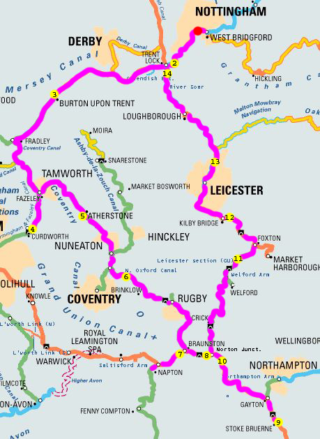 route plan for holiday
