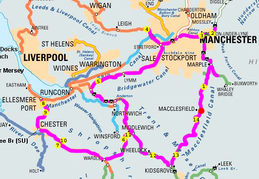 route plan for holiday