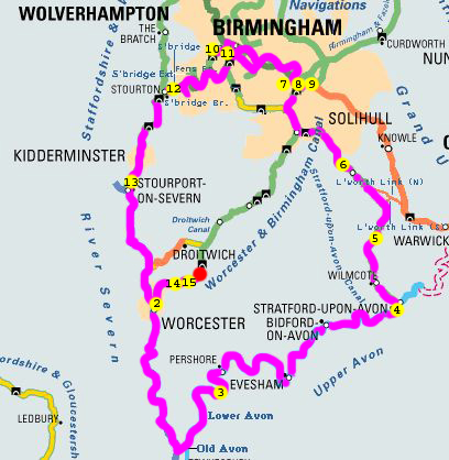 route plan for holiday