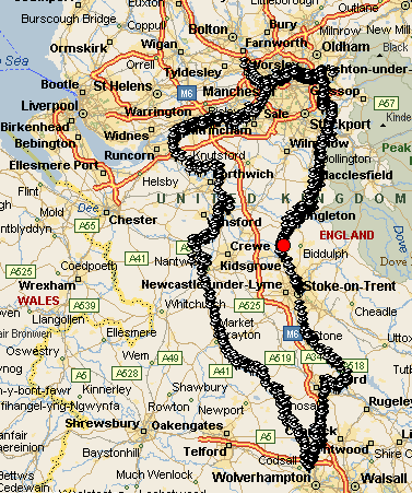 map of area of canal