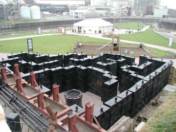 The weights from the lift