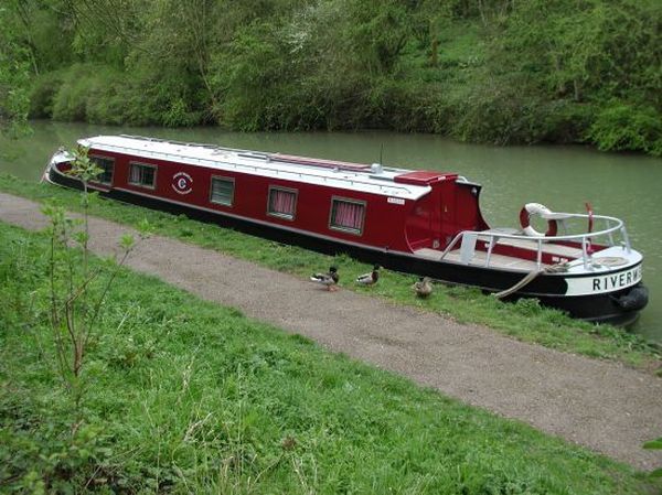 Narrowboat 'Riverweed' south of Blisworth Tunnel