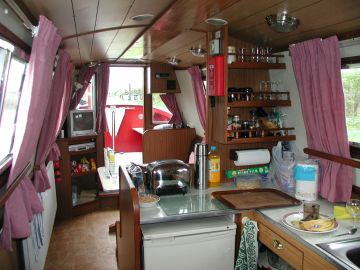 galley from aft
