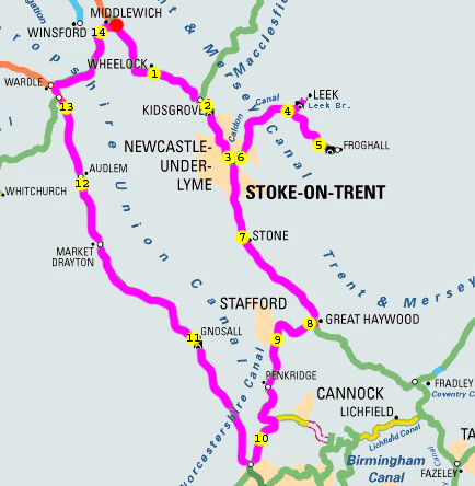 route plan for holiday