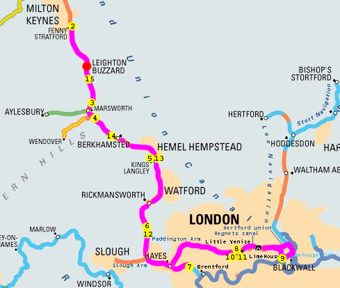 route plan for holiday