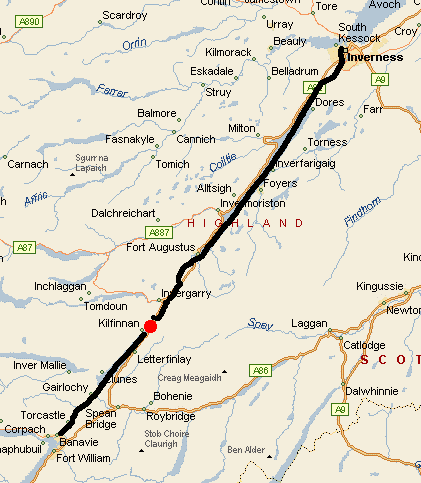 map of area of canal