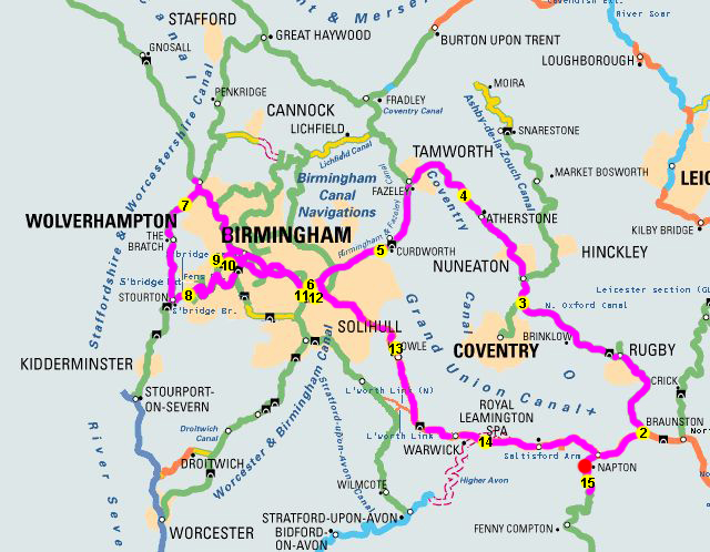 route plan for holiday