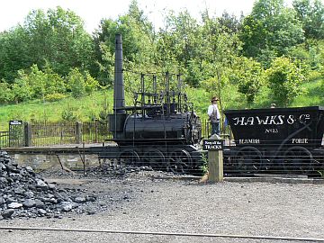'Elephant'engine on Pockerley waggonway