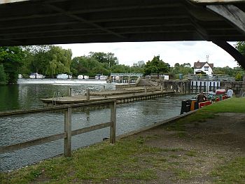 Goring lock & weir